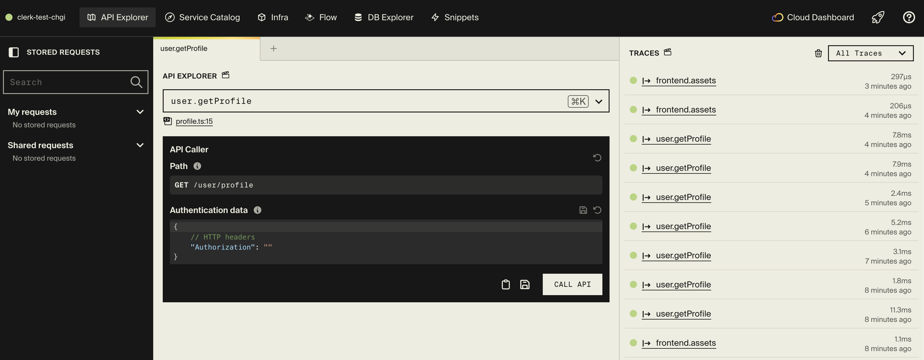 Local Development Dashboard