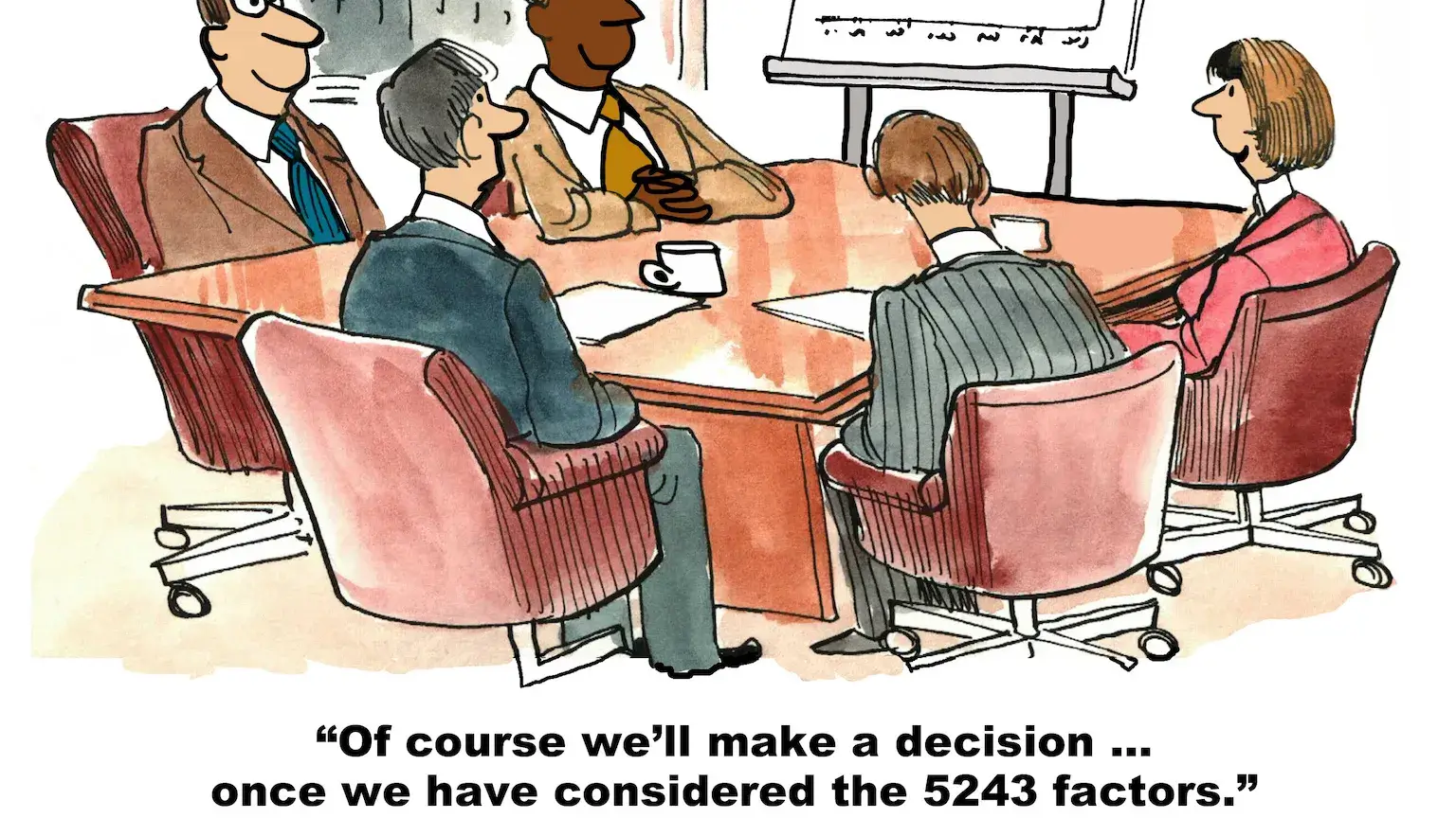 Decision paralysis