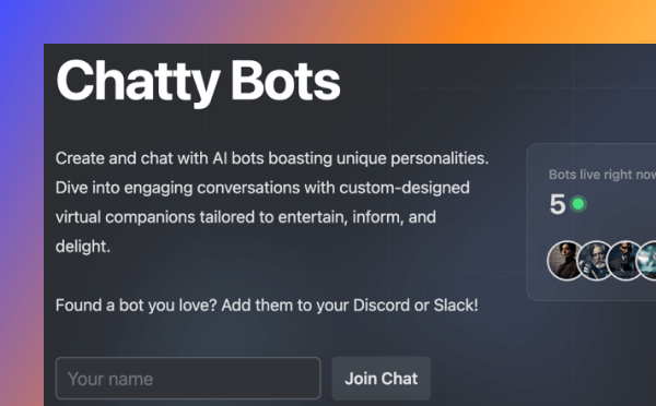 Chatty Bots